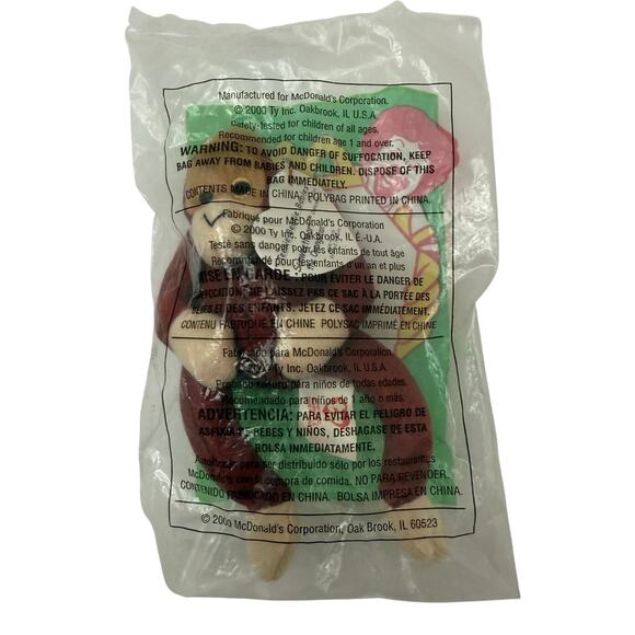 NWB TY Tennie Schweetheart the Orangutan Bear #12 in Package Circa 2000 - Picture 2 of 2